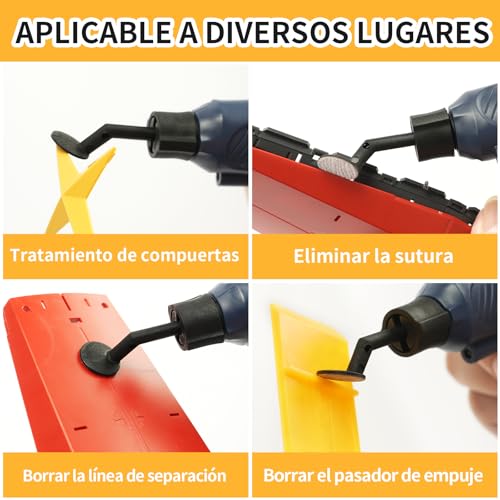 Bucasso Cordless Pen Sander, 5 Speeds & USB Charging with LED Light, Multipurpose Power Tool, Mini Electric Sander for Sanding, Polishing, Finishing, DIY Crafts