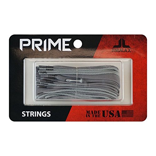Jimalax PRIME Strings Lacrosse Head Sidewall and Shooting Strings (grey)