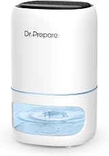 DR. PREPARE 1000ml Dehumidifier for Home Bedroom Ultra-Quiet Auto Off Timer view 1