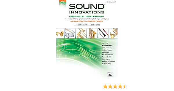 Sound Innovations For Concert Band -- Ensemble Development: B-Flat Bass Clarinet (9780739067727)