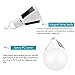 Solar Panel Bulb Light LED Powered Light, Pawaca E27 7W Portable Waterproof Emergency Light Bulb for Indoor Outdoor Garden Hiking Camping, White