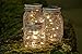 Austral Home 3 Pack Solar Mason Jar Lids Lights 10 LED Warm White Solar Powered Lights Screw on Silver Lids - Decorative Garden Outdoor Party - Jars not Included