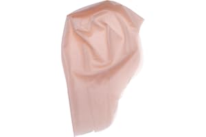 DELUVA Professional Latex Bald Cap FLESHTONE - for Cosplay, Halloween Costume, Special FX, Body Painting, Film & TV, Theatre. Unisex. Made in USA. (MEDIUM)