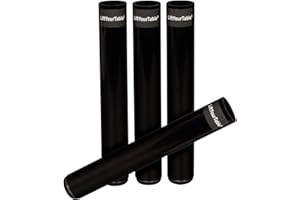 Lift Your Table® Folding Table Risers, Made In The USA, Easy-To-Use Bent Leg Folding Table Extensions, Counter Height (Non-Slip Foot), Raises Folding Tables 8” Inches. Durable, Sturdy. Set of 4, Black