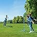 TOPNEW Outdoor Games Flying Disc Games Toss Game for Adults and Kids Play Beach, Backyard, Park, Lawn Flying Disc Games