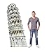 Cardboard People Leaning Tower of Pisa Life Size Cardboard Cutout Standup - Italy Party Theme