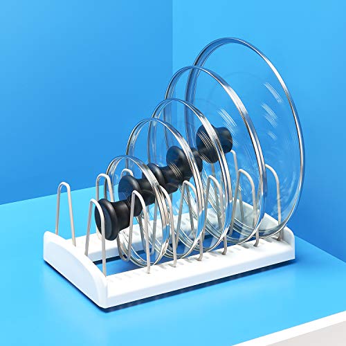 3 YouCopia+StoreMore+Adjustable+Holder+White