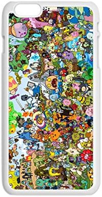 Adventure Time All Character White PC Case for iPhone 6/6s