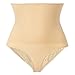 Evenriver Women Waist Tummy Shapewear Butt Lift Control Panty Thong Body Shaper,Beige,Medium (Waist 24.5-26.5 Inch)