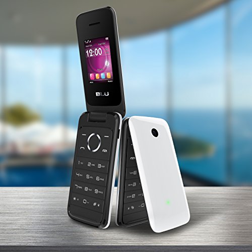 image for BLU Diva Flex - Flip phone - unlocked Dual Sim - White