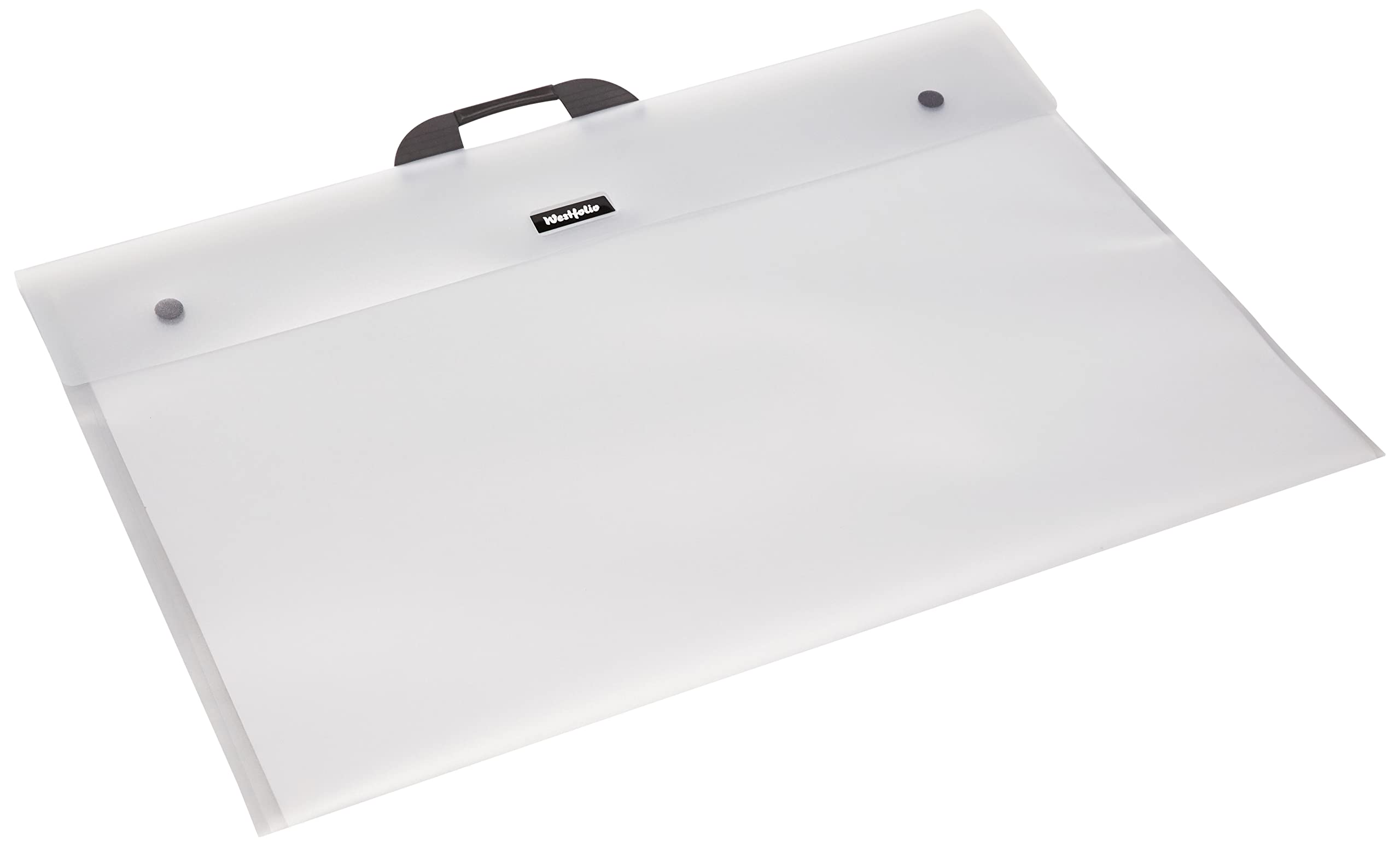 Westfolio art Portfolio Folder Crystal A1, 100 Sheet Capacity, Carry Case for Travel, School, Art Class, University, College, Homework, Projects