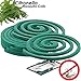 W4W Citronella Mosquito Repellent Coils - Outdoor Use Reaches Up to 10 feet - Each Coil Burns for 5-7 hours (Three Pack Contains 12 coils & 6 coil stands)