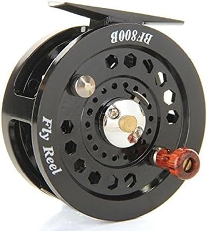 Auntwhale Fly Flies Fishing Reel Freshwater Wheel Loop Right Left Handed Interchangeable Gift (1Pc)