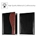 Fintie Passport Holder Travel Wallet - Premium Vegan Leather RFID Blocking Case Cover - Securely Holds Passport, Business Cards, Credit Cards, Boarding Passes, Dual Color