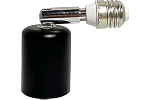 E26 E27 Lamp Holder Extender 90° Vertical 360 Degree Horizontal Rotation for LED Bulbs 150W Lamp Socket Adapter Vertical and 