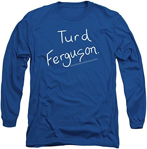 Saturday Night Live Sketch TV Turd Ferguson Signature Adult L-Sleeve T-Shirt
