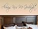 Always kiss me Goodnight Vinyl Wall Decals Quotes Sayings Words Art Decor Lettering Vinyl Wall Art Inspirational Uplifting