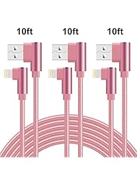 Cable de carga y sincronización USB para teléfono móvil, 3 unidades, cable USB de nailon trenzado, compatible con teléfono X 8 7 6 5