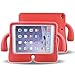 Lioeo iPad Air 2 Kids Case iPad Air Kids Case Cute 3D Cartoon Light Weight Shock Proof Protection Cases EVA Foam Protective Children Cases and Covers for Apple iPad 5 6 Generation New iPad 2017 (Red)