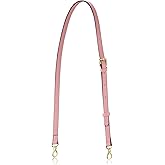 Allzedream Leather Purse Strap Replacement Crossbody Handbag Long Adjustable (Pink)
