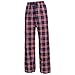 Boxercraft Plaid 100% Cotton Flannel Pant F20, Orange/Navy- M