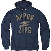 University of Akron The Official One Color Zips Logo Unisex Adult Pull-Over Hoodie