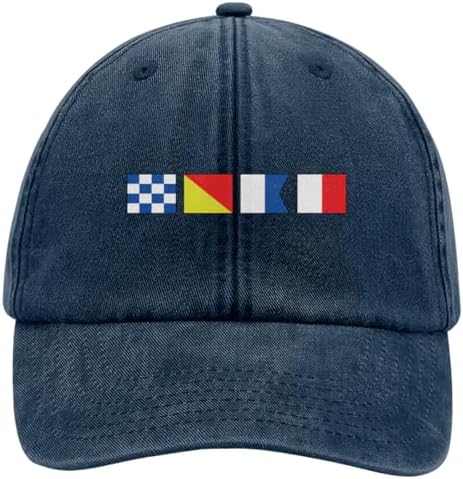 Amazon.com: CafePress WTF Nautical Signal Flags Cap Unique  display picture 3