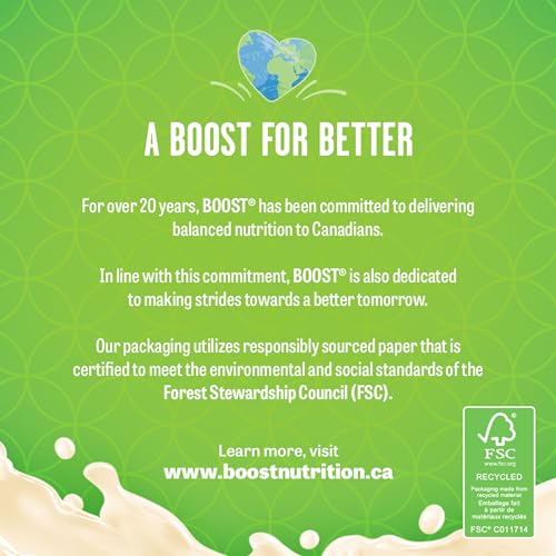 BOOST High Protein Meal Replacement Drink – Strawberry, 24 Bottles