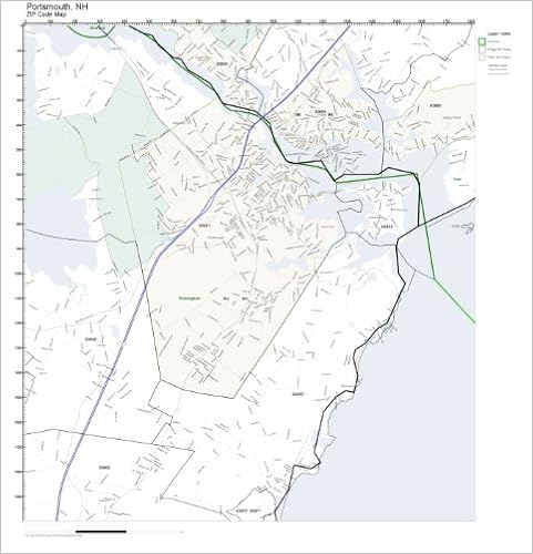 Portsmouth Nh Zip Code Map Zip Code Wall Map Of Portsmouth, Nh Zip Code Map Laminated: Amazon.com:  Office Products