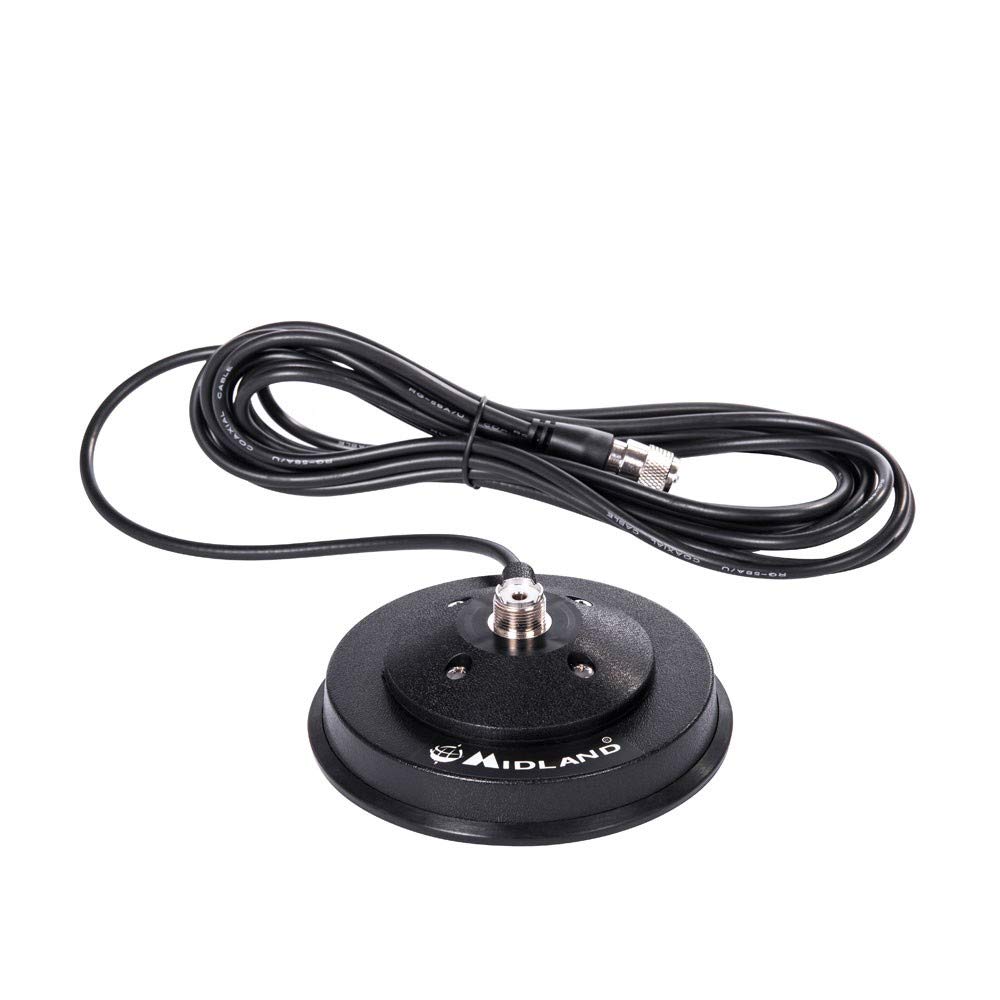 Midland - Base magnetica per antenne BM-MLC143 diametro 120 mm C1183