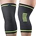Sable 【Upgraded Knee Brace 2 Pack Compression Sleeves Support for Women & Men, FDA Registered Wraps Pads for Arthritis, ACL, Running, Pain Relief, Injury Recovery, Basketball and More Sports