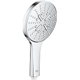 GROHE Rainshower SmartActive 130 Hand Shower 9.5L, Chrome, 26574000