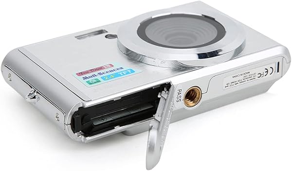 Goshyda 21MP 2 4in Kids CameraTFT Color Screen 400mAh Digital Zoom CamcorderSupport Memory Up To 64GBSilver