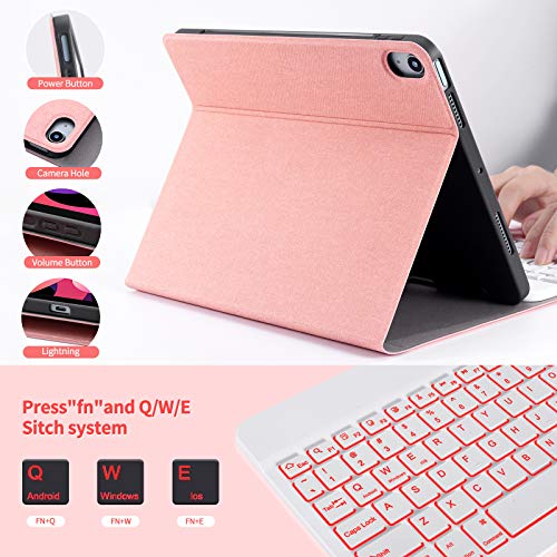 iPad Air 5th Generation Case with Keyboard 10.9" 2022, for iPad Air 4th