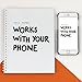 Whitelines WL100 Link A4 Lined Notebook, 80g Paper, 60 Sheets FSC (Cover may look different)