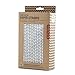 Kikkerland Paper Straw, Chevron, Gray, Box of 144