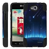 [ManiaGear] Rugged Armor-Stand Design Image Protect Case (Blue Falling Sky) for LG Optimus L90