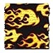 Duck Brand 1407669 Printed Duct Tape, Hot Rod Flames, 1.88 Inches x 10 Yards, Single Roll