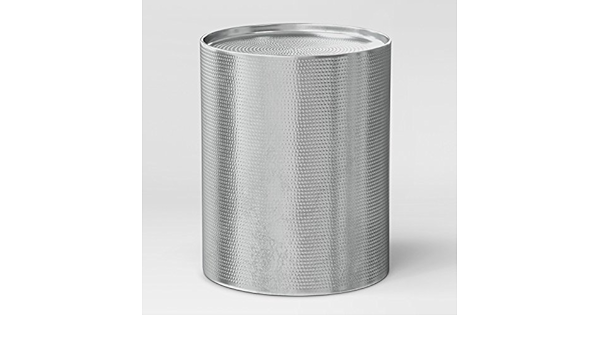 manila cylinder drum accent table