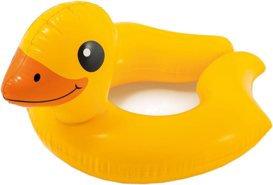 KTS Inflatable Animal Split Swim Ring Pool Float (Duck