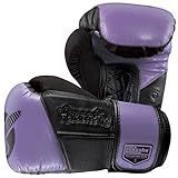 Hayabusa Fightwear Tokushu Regenesis 10oz Gloves, Black/Purple, 10 oz.
