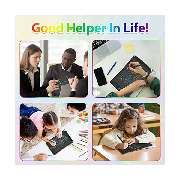 GUYUCOM LCD Writing Tablet, 8.5 inch Doodle & Scribble Boards, Erasable Educational Learning Gifts for Boys Kids Toys…