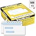 ValBox 500 Count #8 Double Window Envelopes 3 5/8