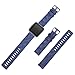 KIMILAR Woven Band Compatible with Fitbit Versa/Fitbit Versa 2/Fitbit Versa Lite Edition, Large Small Woven Fabric Breathable Men Women Versa Replacement Band for Versa Smartwatch