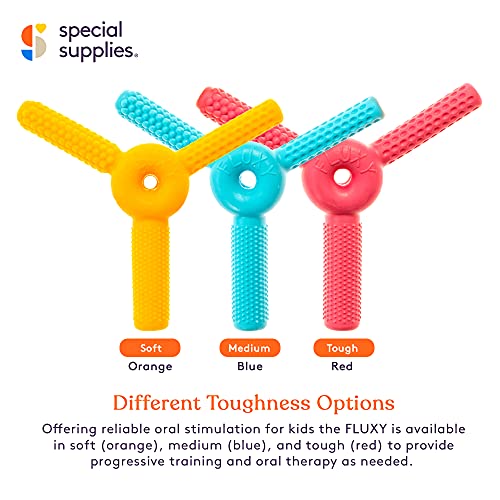 FLUXY Oral Motor Tool Therapy Sensory Motor Aid with 3 Unique Textures