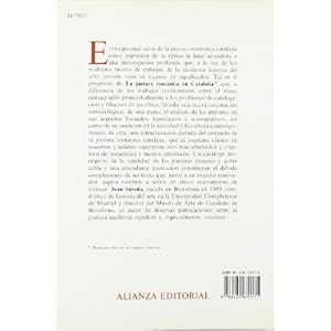 La pintura romanica en Cataluna/ The Romantic Painting in Cataluna (Alianza forma) (Spanish Edition)