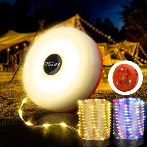 OGERY Camping String Lights