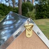 Selections Wooden Squirrel Nest Box Habitat With Metal Roof 29x26x24 cm view 8