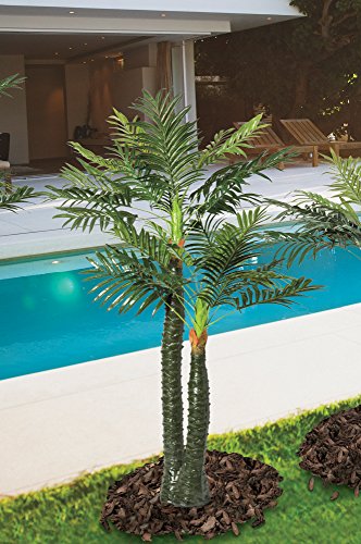 Artificial Plant - Large Fake Palm Tree, Tropical Tree, Realistic Outdoor Silk Plant