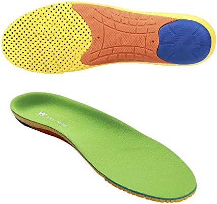Sports Shock Absorption Cushion Replacement Athletic Shoe Insole/Insert for Running,Plantar Fasciitis,Shin Splint for Men and Women